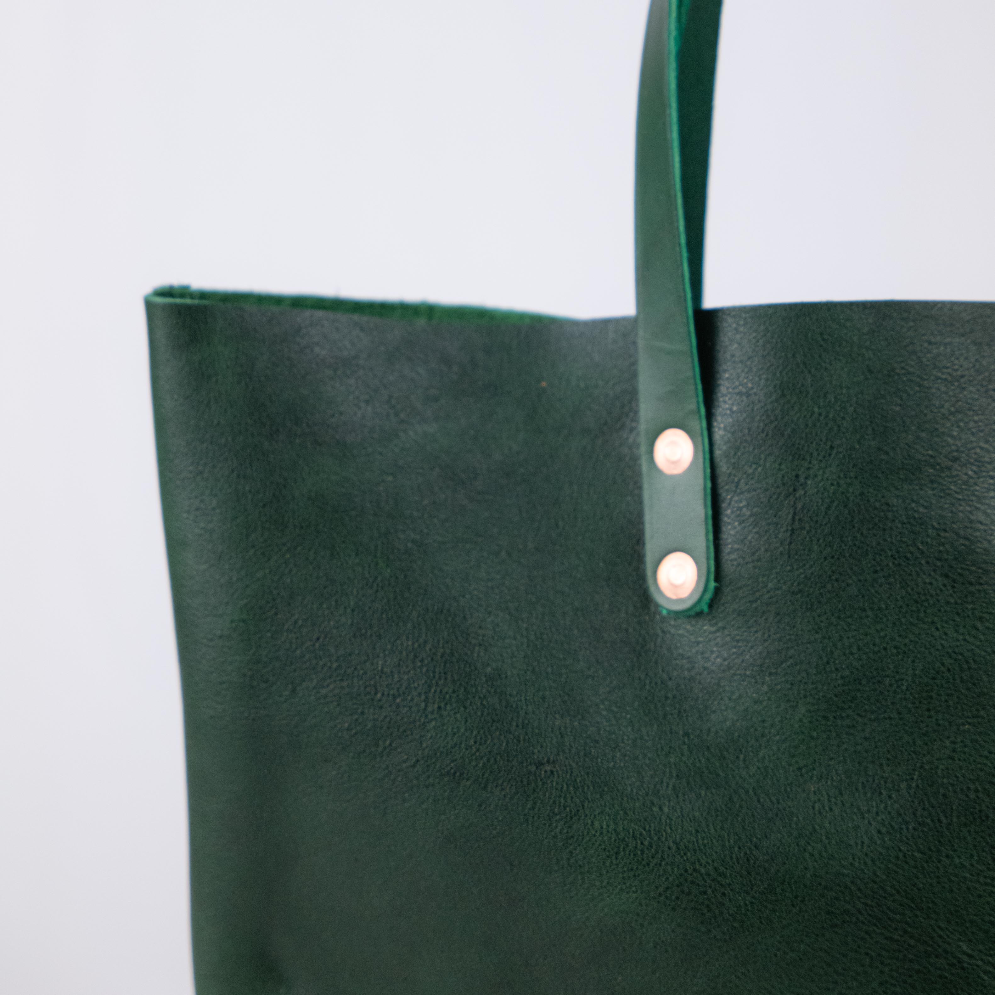 Green Bulldog East West Tote