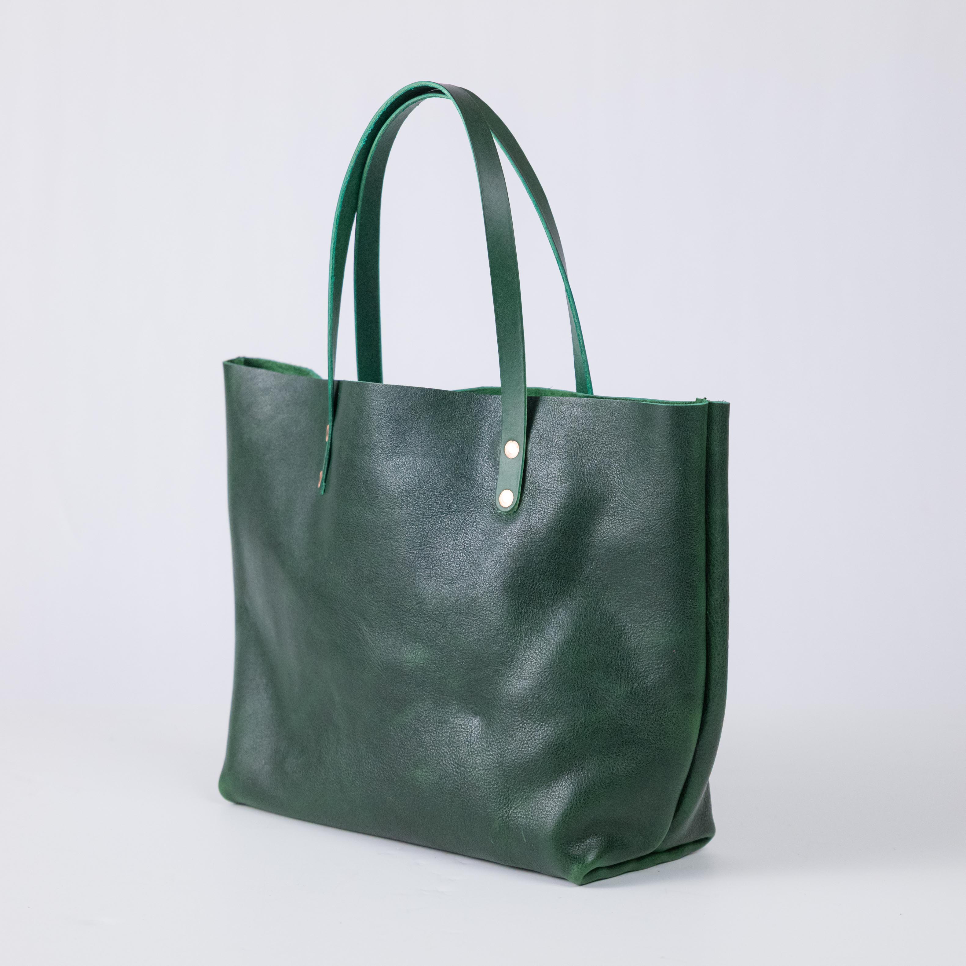 Green Bulldog East West Tote