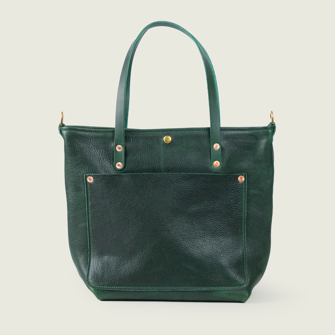 Green Bulldog Travel Tote