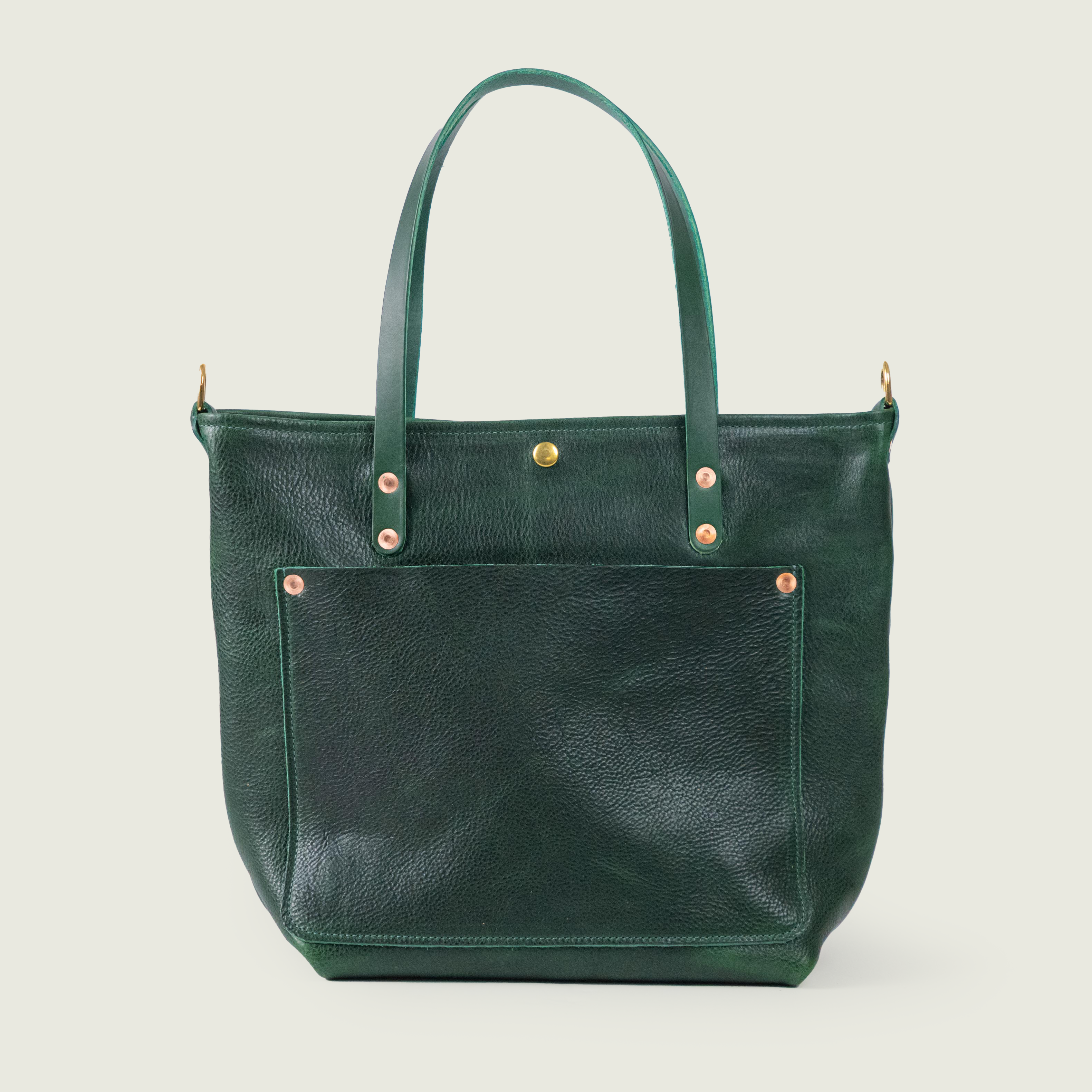 Green Bulldog Travel Tote