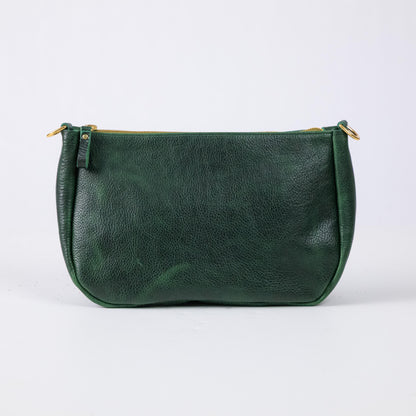 Green Bulldog Crossbody Bag