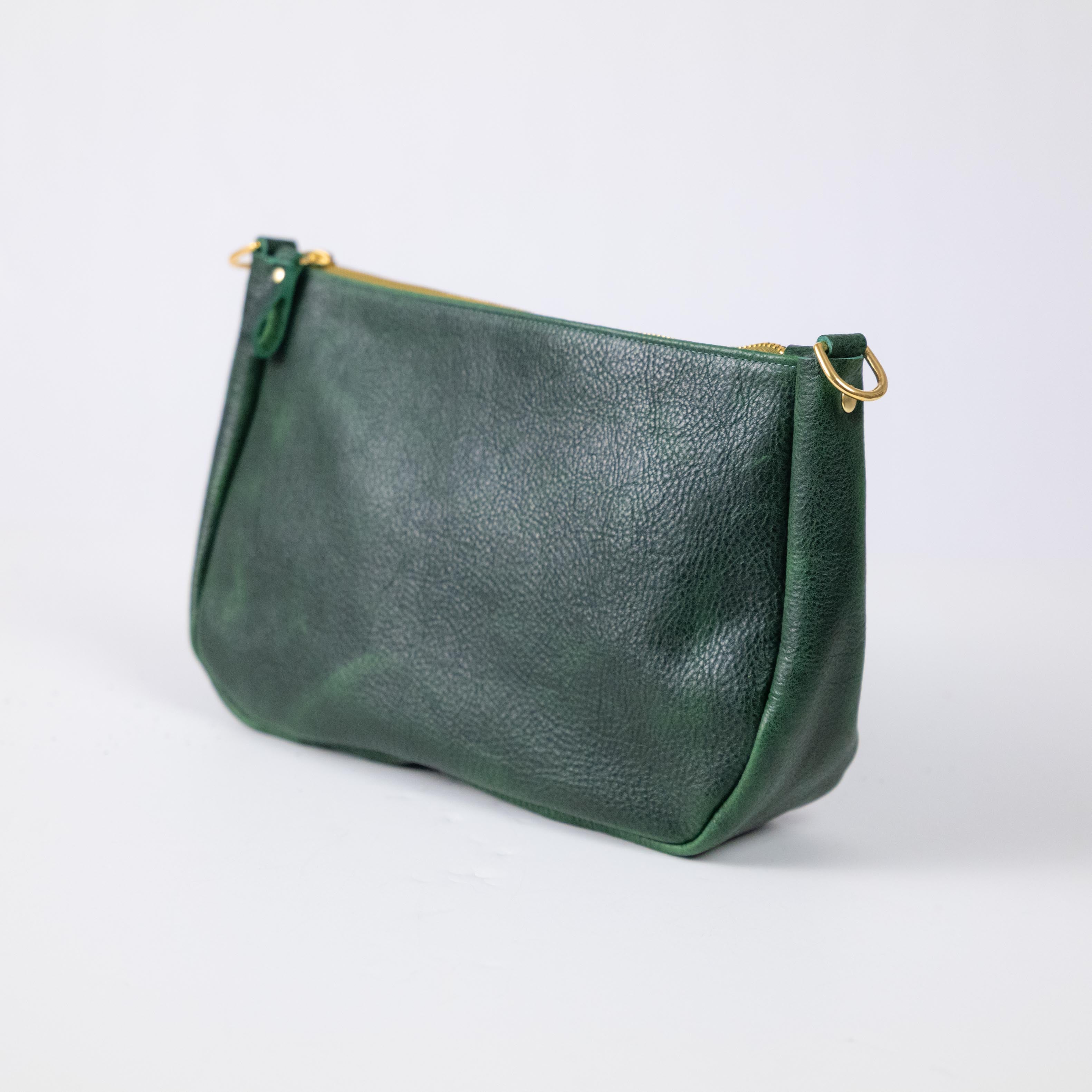 Green Bulldog Crossbody Bag
