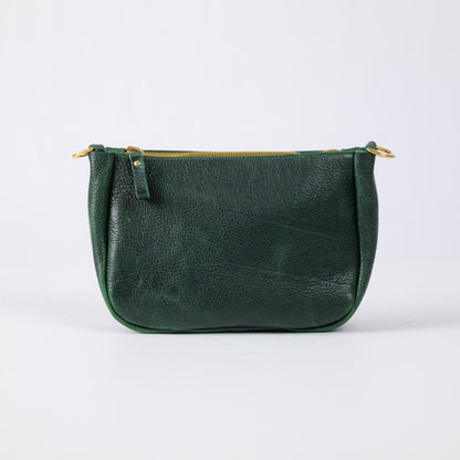Green Bulldog Medium Crossbody Bag