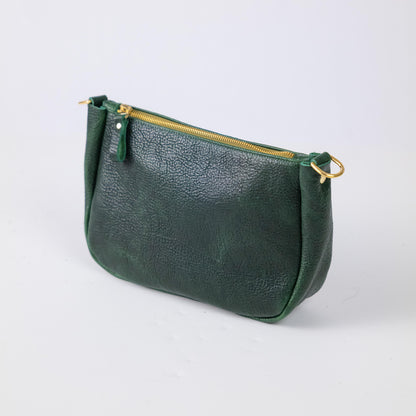 Green Bulldog Medium Crossbody Bag