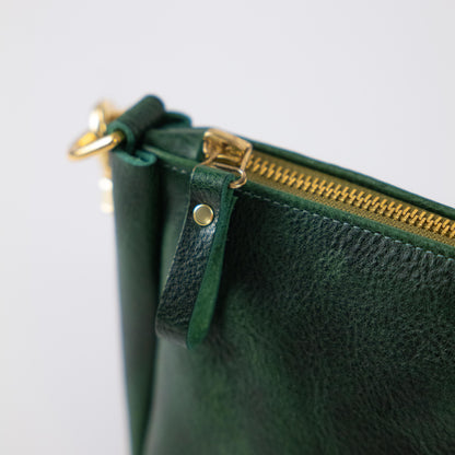 Green Bulldog Mini Crossbody Bag
