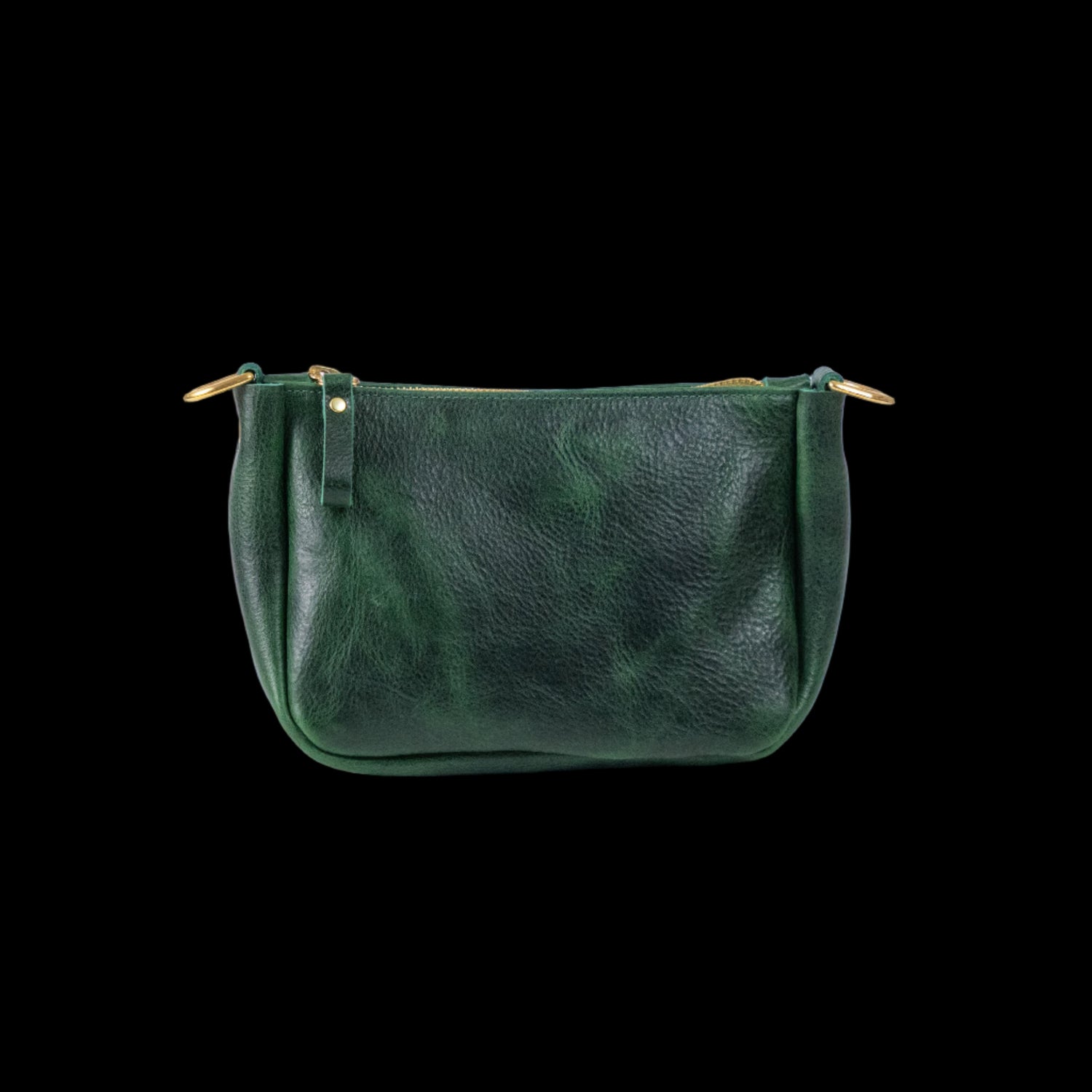 Green Bulldog Mini Crossbody Bag