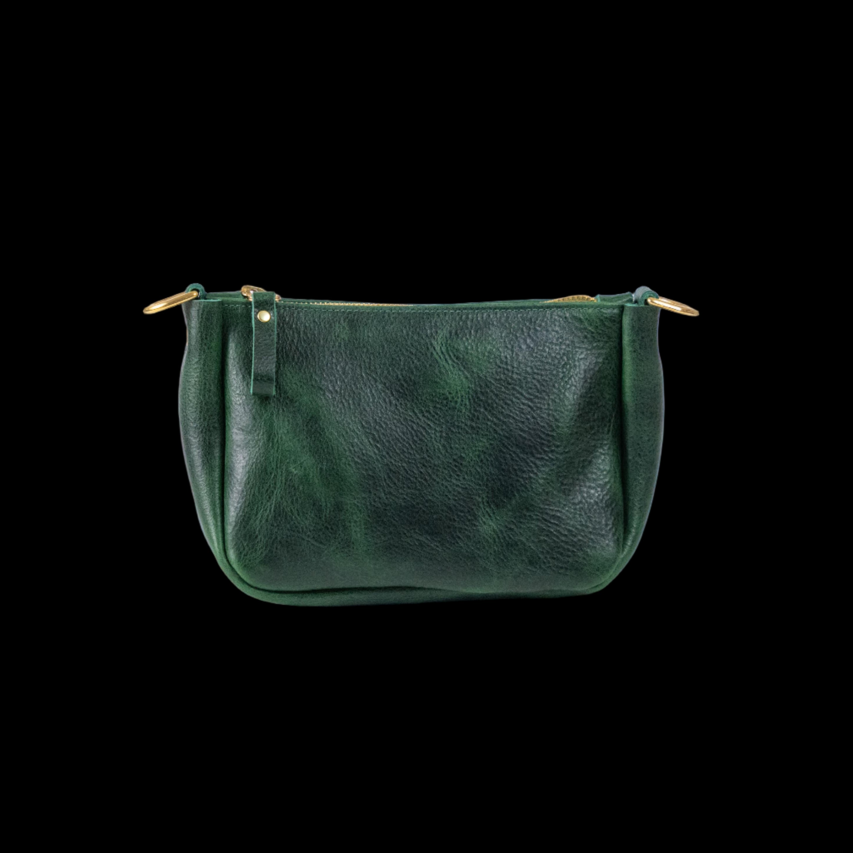 Green Bulldog Mini Crossbody Bag