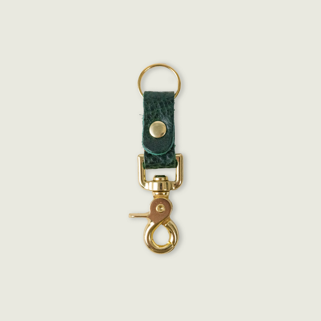 Green Bulldog Key Clip