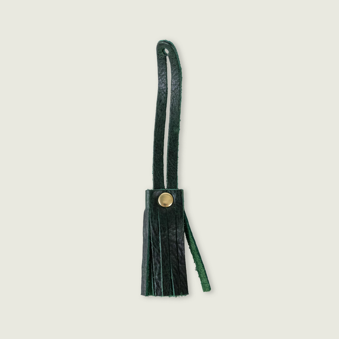 Green Bulldog Mini Tassel