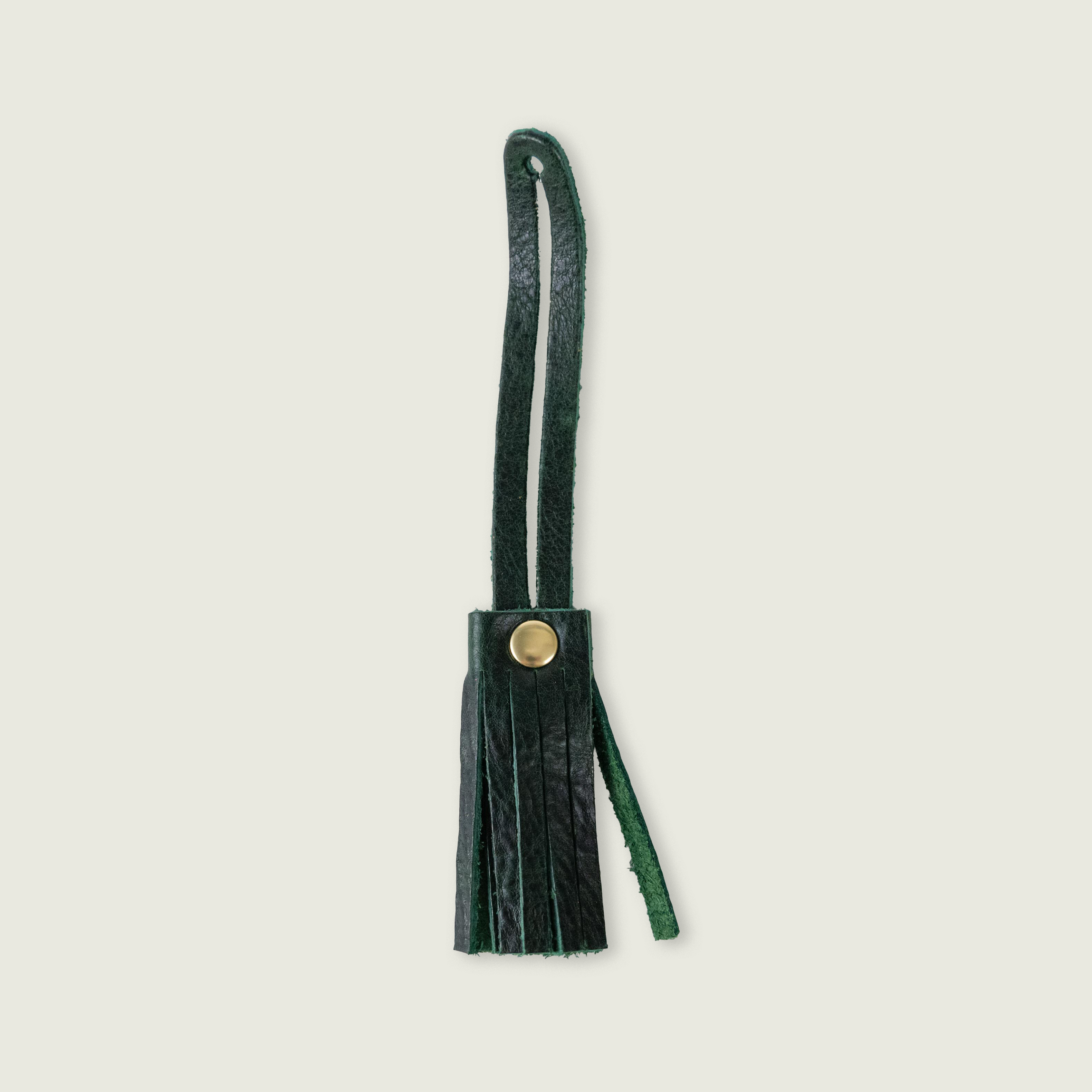 Green Bulldog Mini Tassel