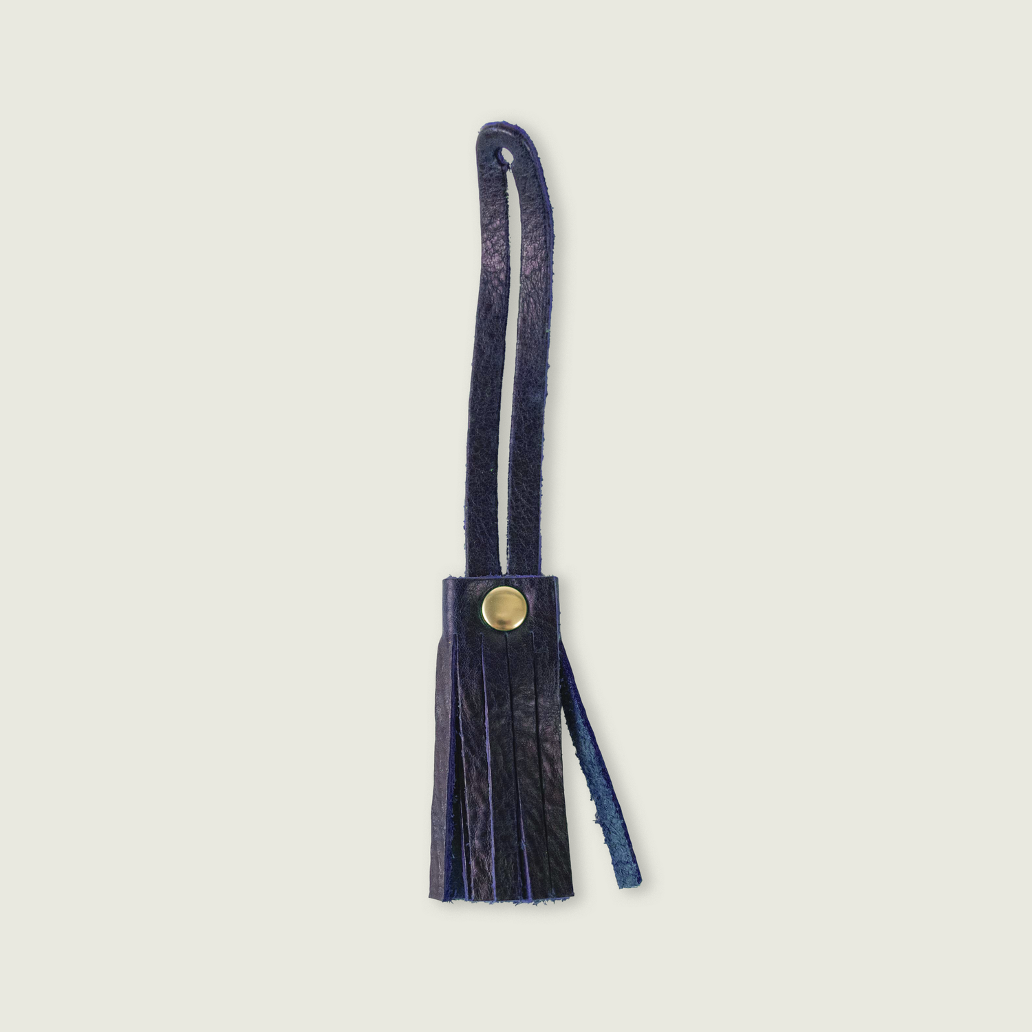Purple Bulldog Mini Tassel