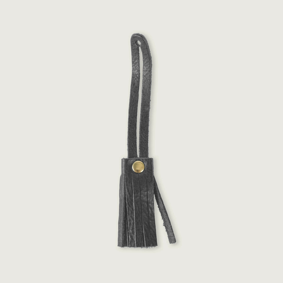 Charcoal Bulldog Mini Tassel