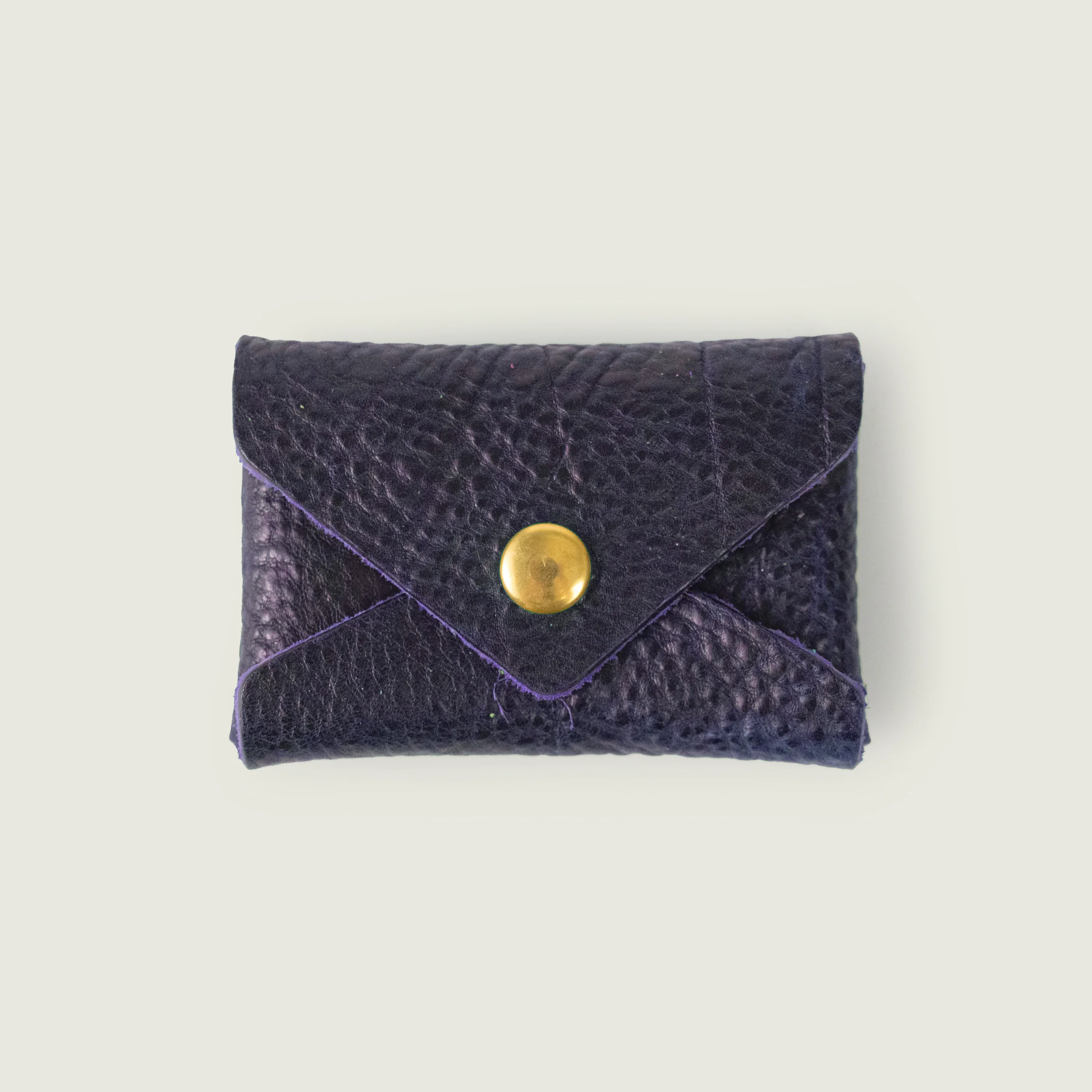 Purple Bulldog Card Envelope