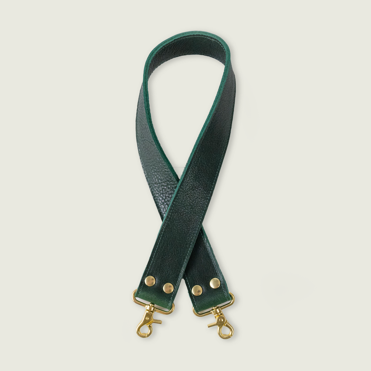 Green Bulldog 2-Ply Wide Shoulder Strap