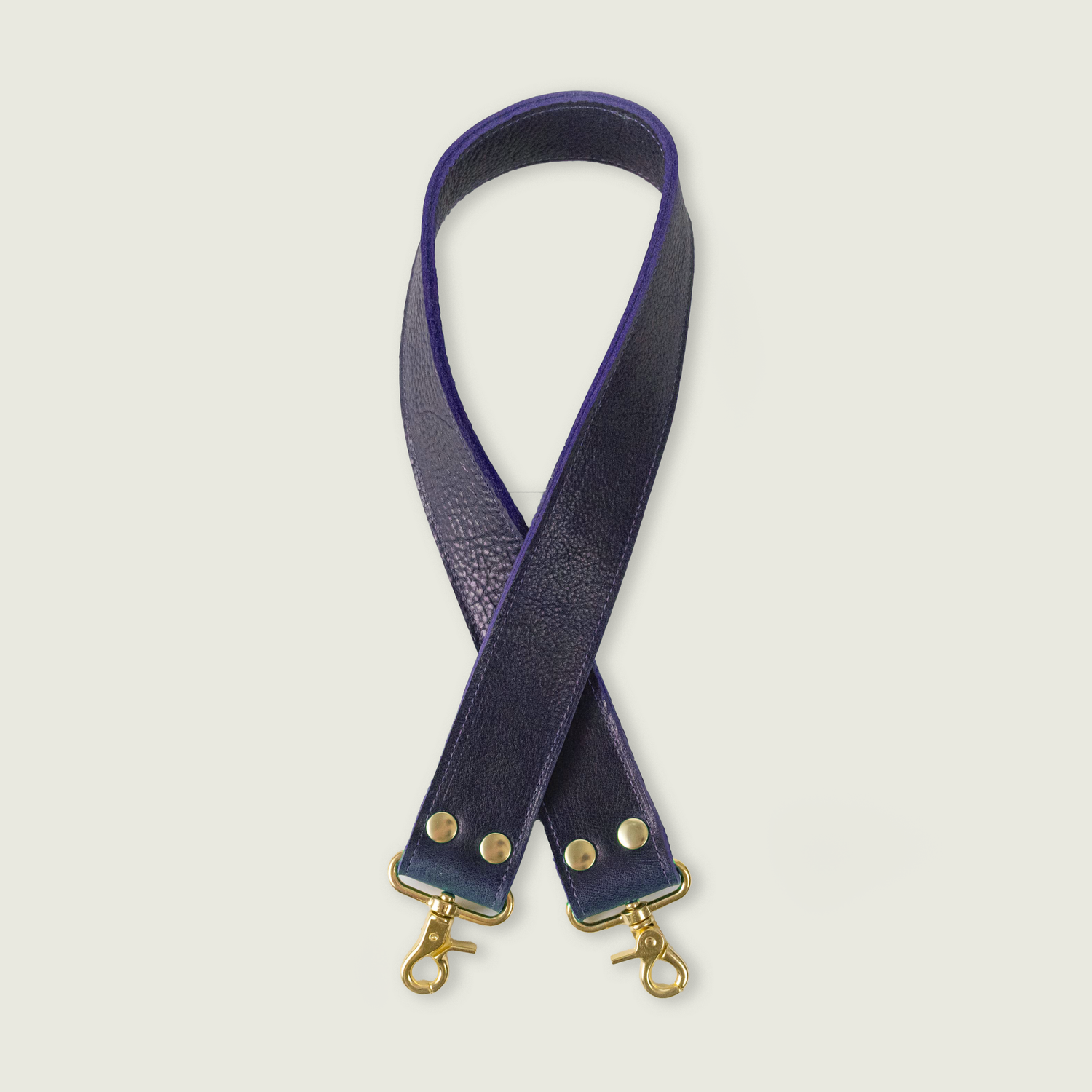 Purple Bulldog 2-Ply Wide Shoulder Strap