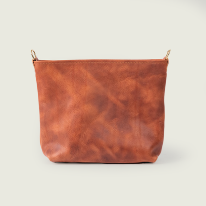 Very Tumbled Old English Derby Mini Crossbody Tote