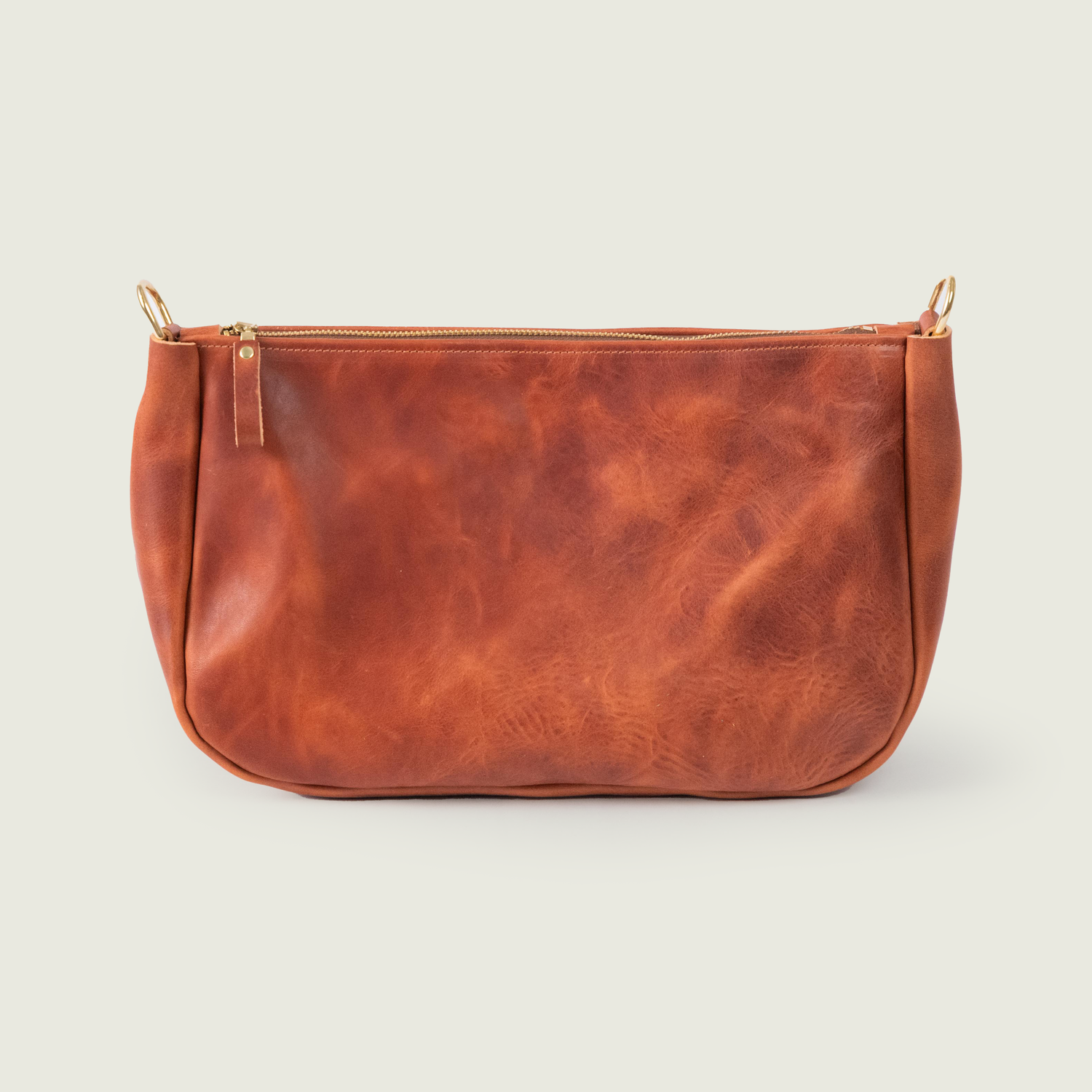 Very Tumbled Old English Derby Crossbody Bag