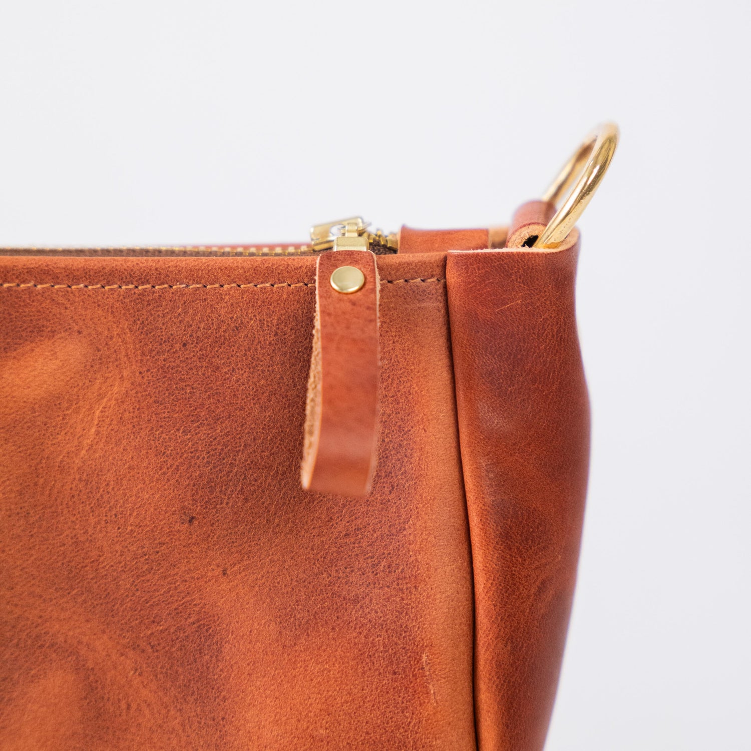 Very Tumbled Old English Derby Medium Crossbody Bag