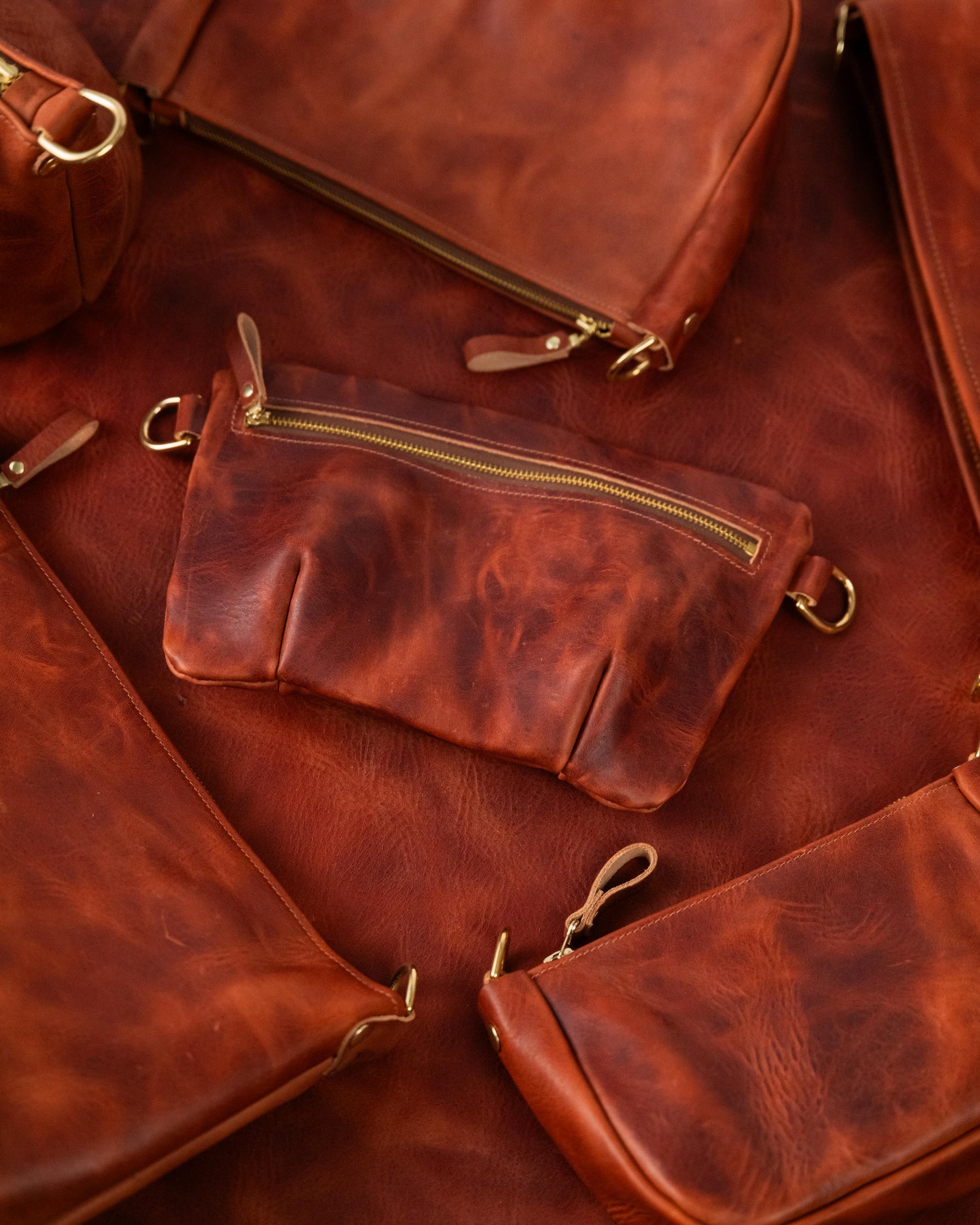 Very Tumbled Old English Derby Belt Bag