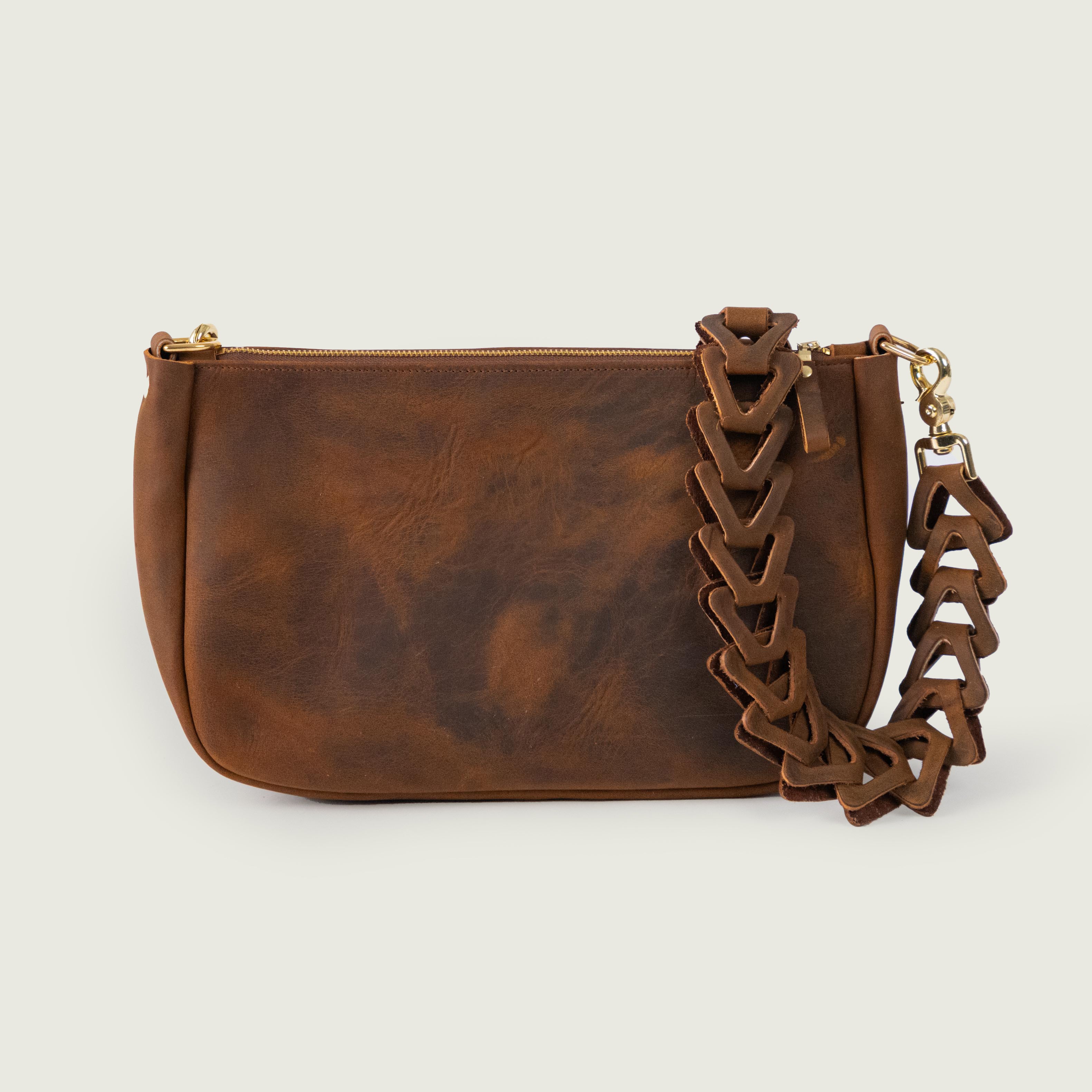 Seidel Crazy Horse Crossbody Bag