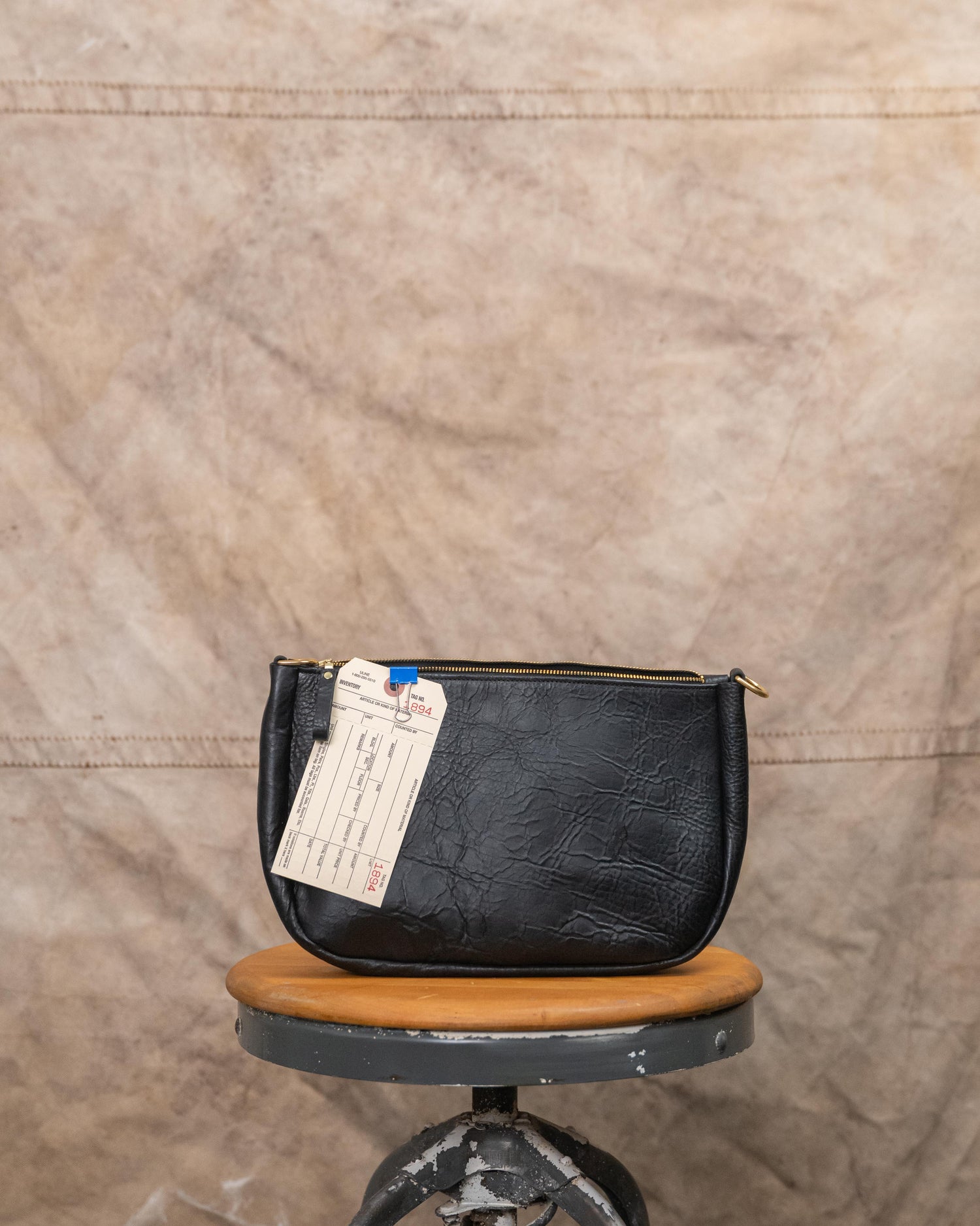 1894 Black Navajo Bison Crossbody Bag very scratch and dent