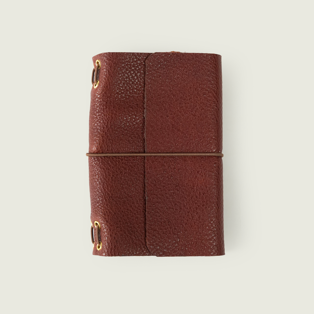 Dark Tan Bulldog Mini Travel Journal