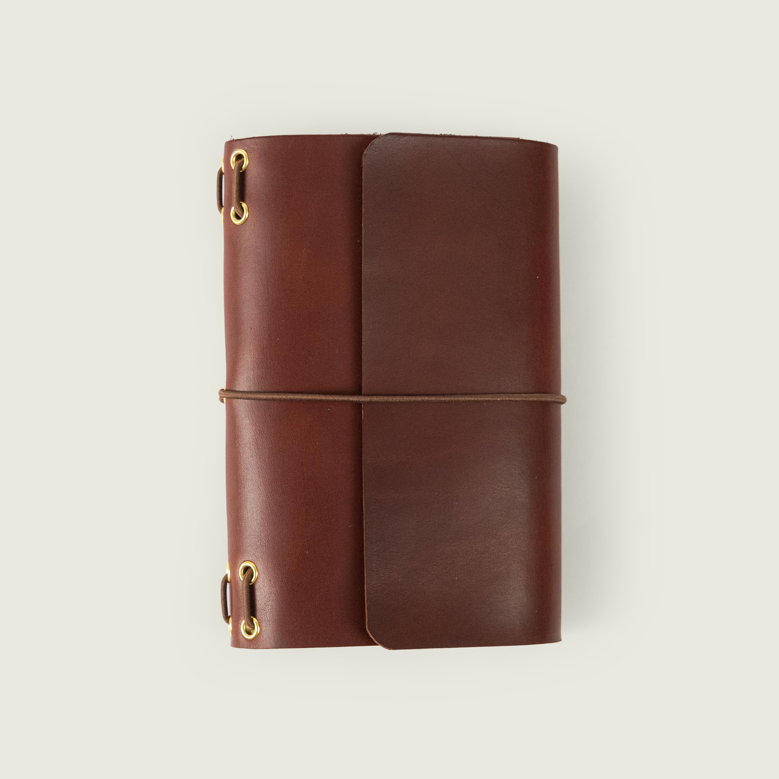 British Tan Double Shot Mini Travel Journal