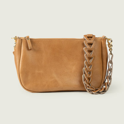 Sand Bulldog Crossbody Bag