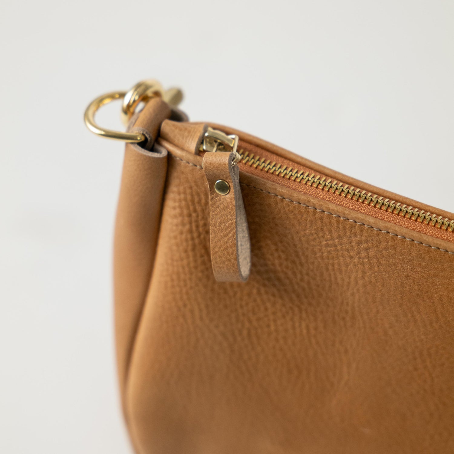 Sand Bulldog Crossbody Bag