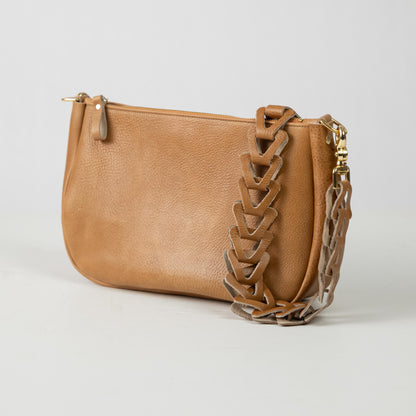 Sand Bulldog Crossbody Bag