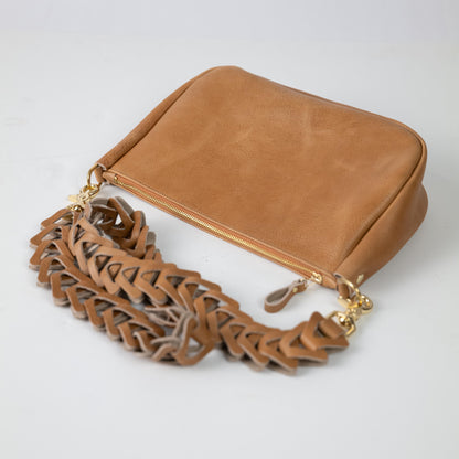 Sand Bulldog Crossbody Bag