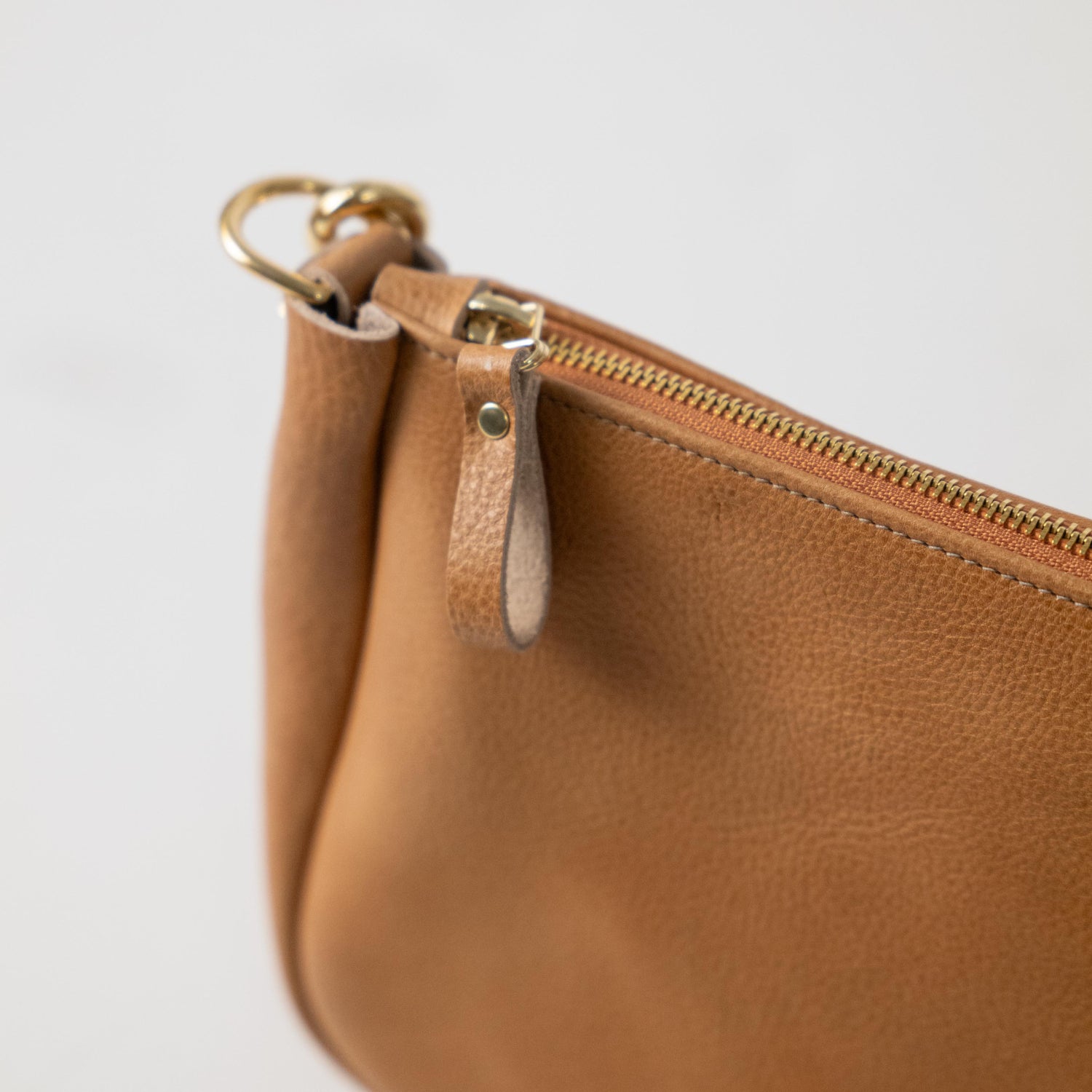 Sand Bulldog Mini Crossbody Bag