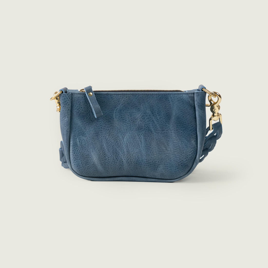 French Blue Bulldog Mini Crossbody Bag