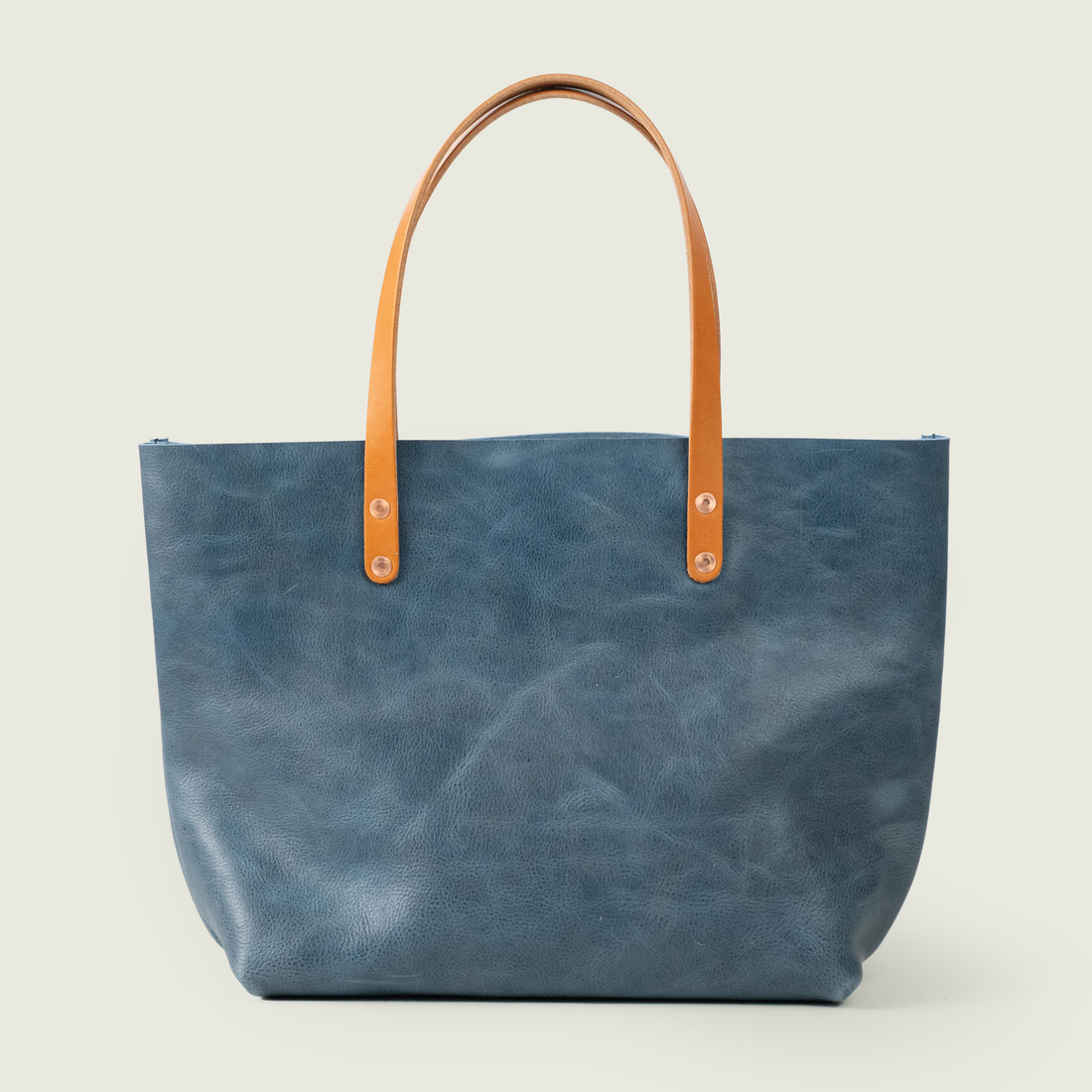 French Blue Bulldog East West Tote