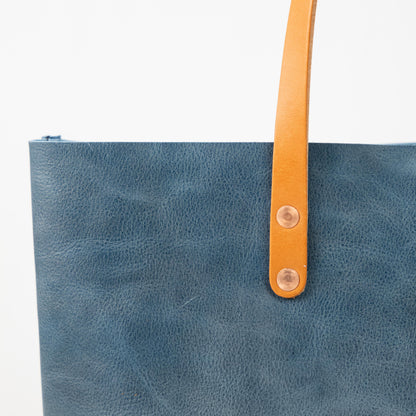 French Blue Bulldog East West Tote