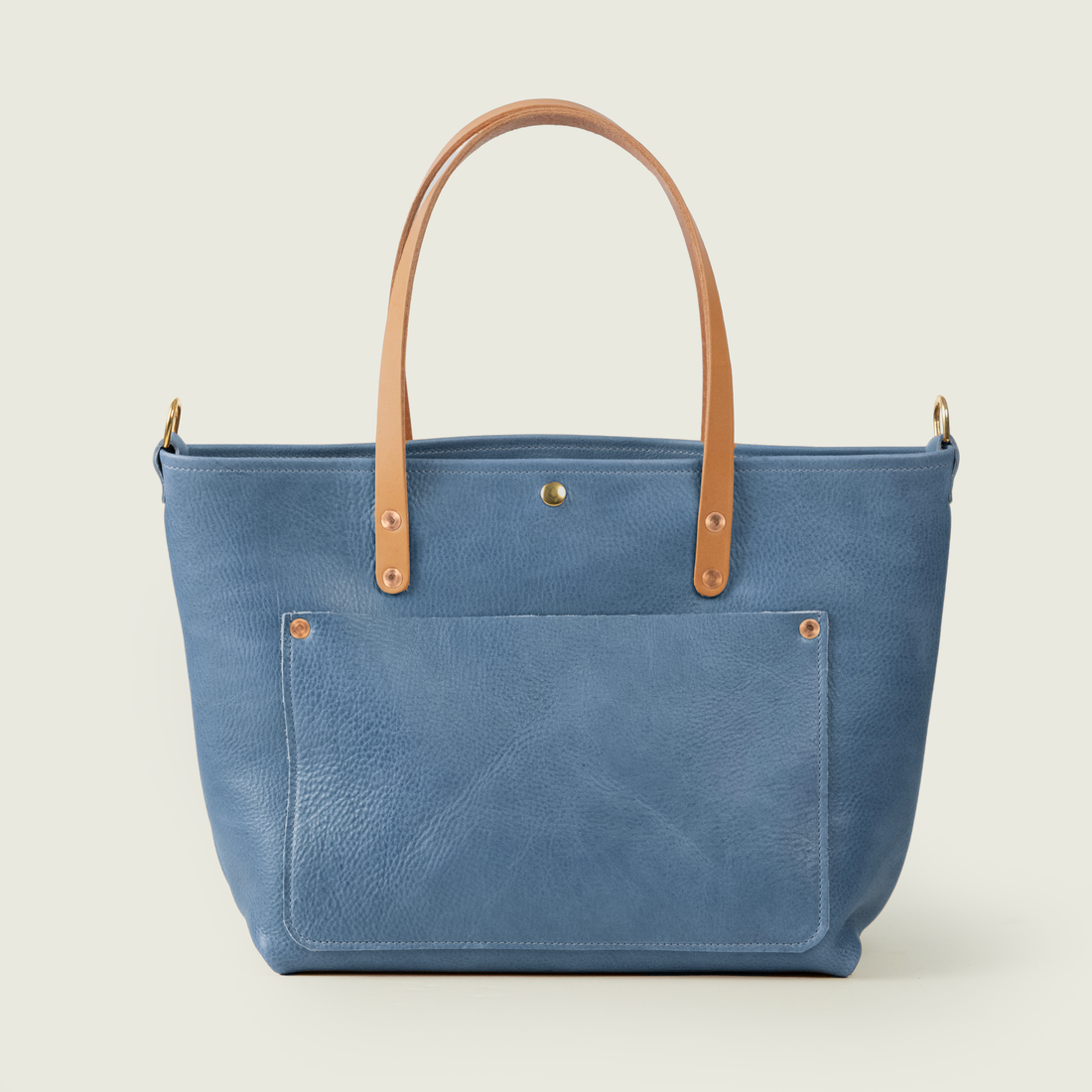 French Blue Bulldog East West Travel Tote