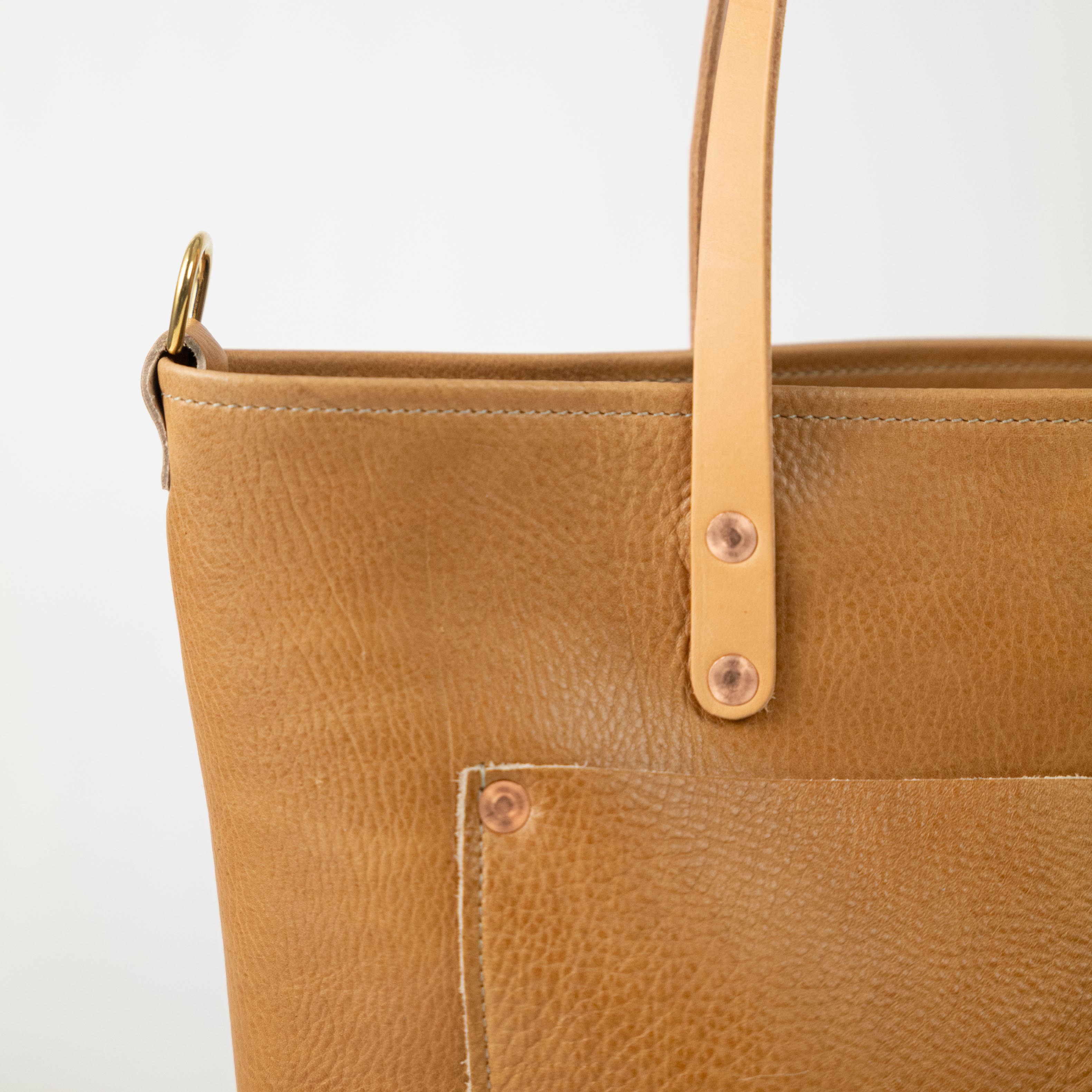 Sand Bulldog East West Travel Tote