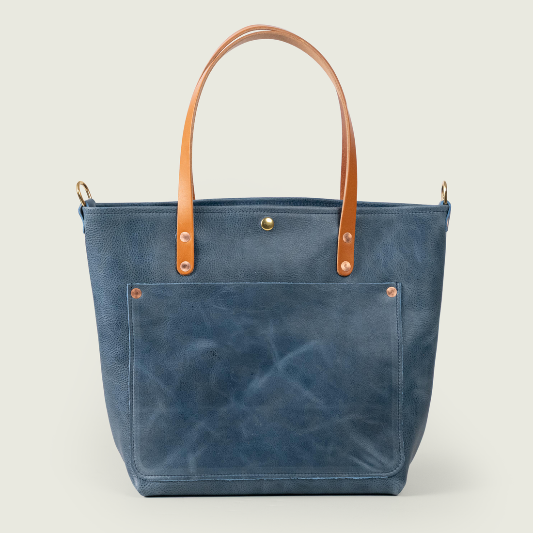French Blue Bulldog Travel Tote