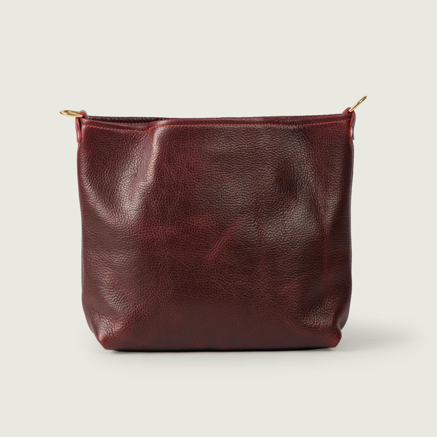 Dark Cherry Bulldog New Mini Crossbody Tote Bundle