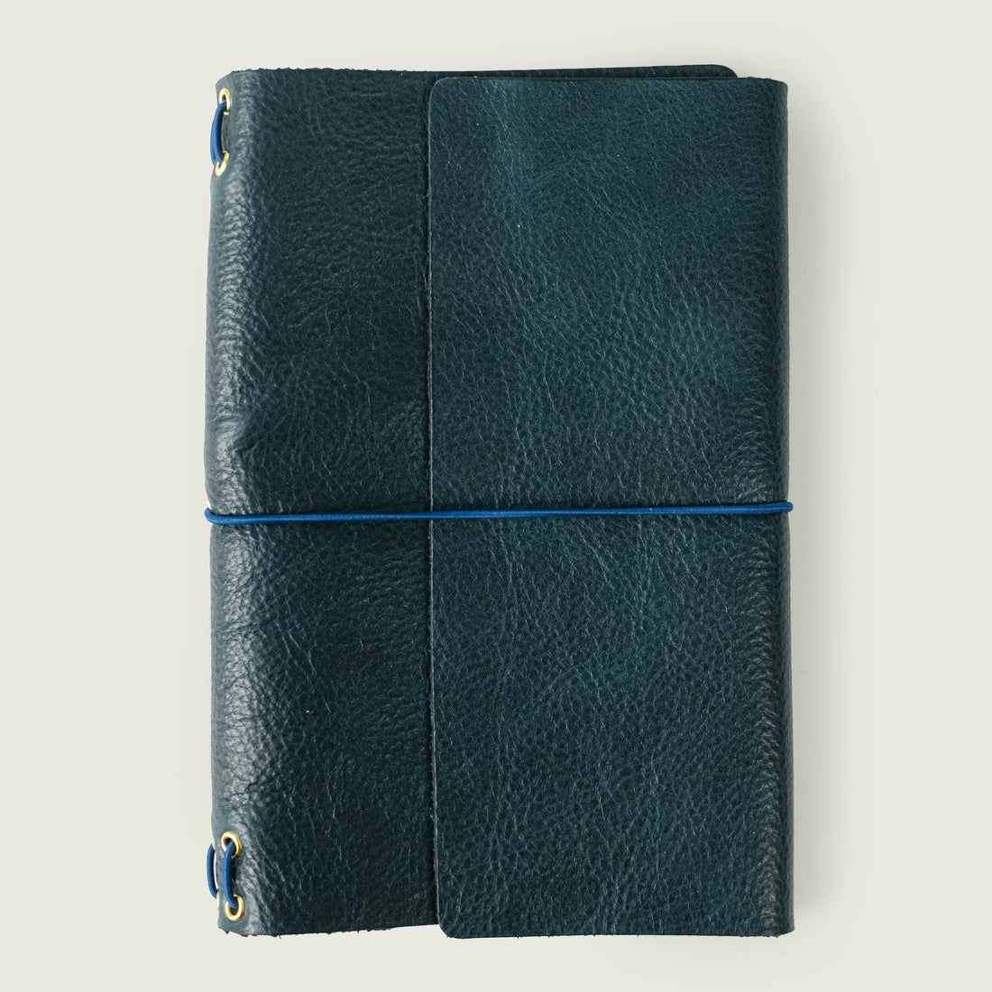 Dark Teal Bulldog Travel Journal