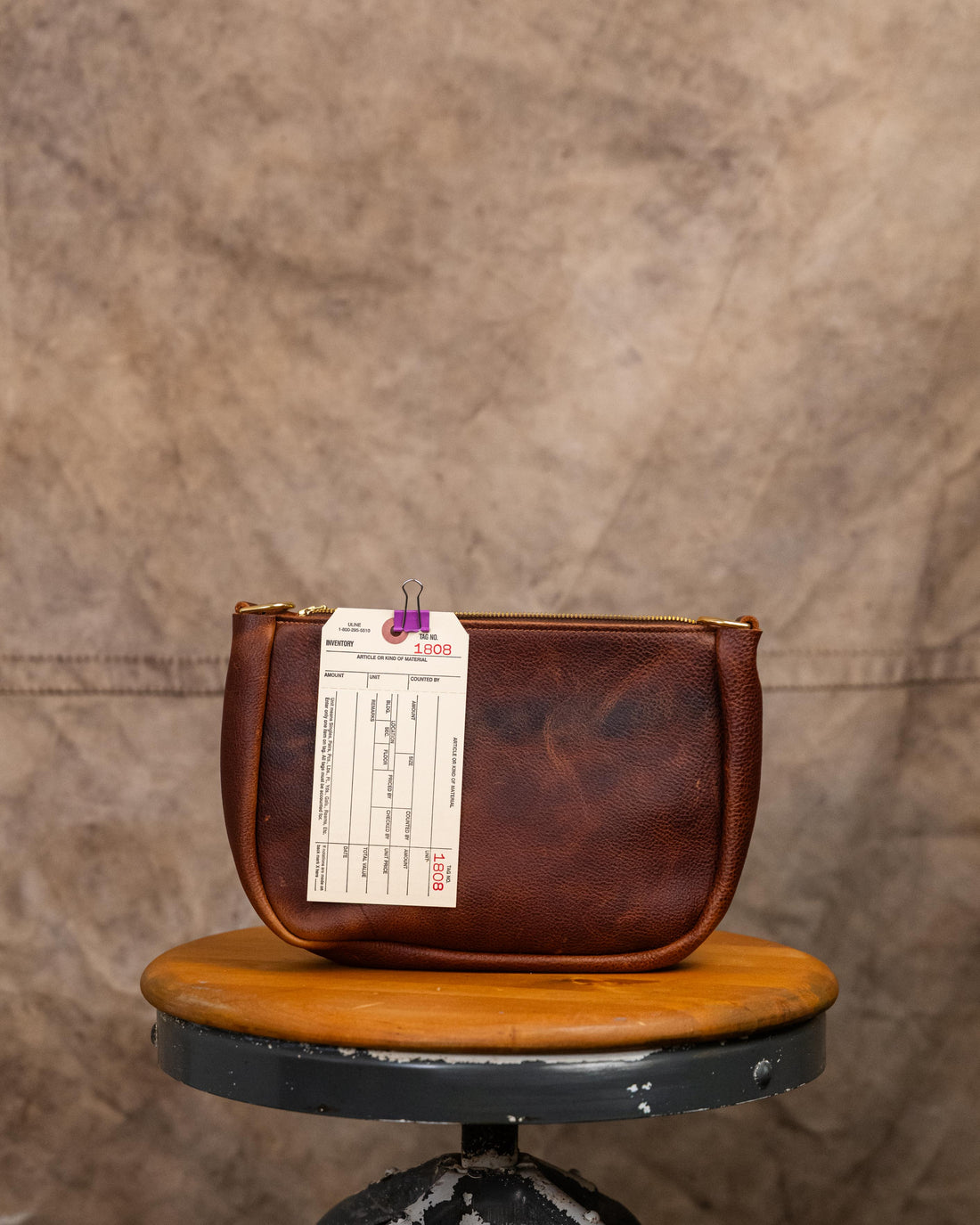 1808 Horween Brown Medium Crossbody Bag