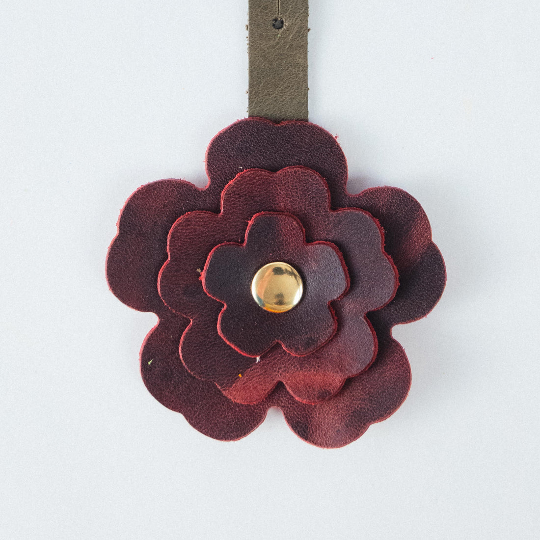 Blood Moon Flower Charm