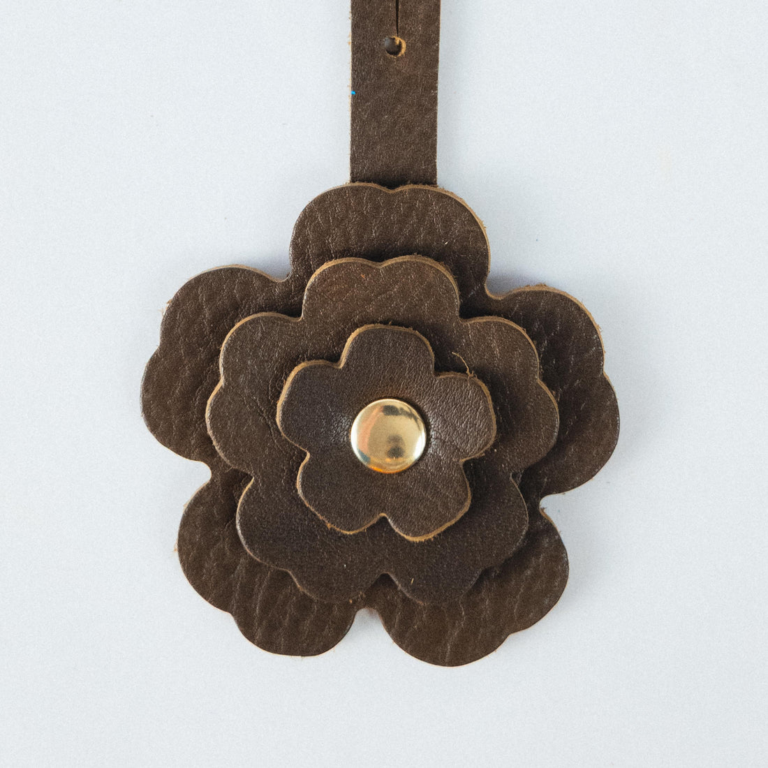 Olive Cypress Flower Charm