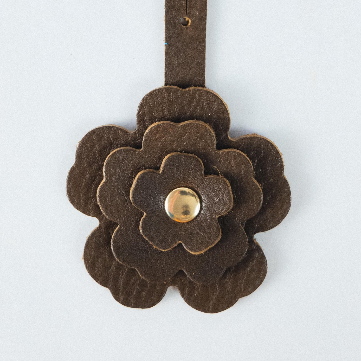 Olive Cypress Flower Charm