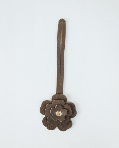 Olive Cypress Flower Charm