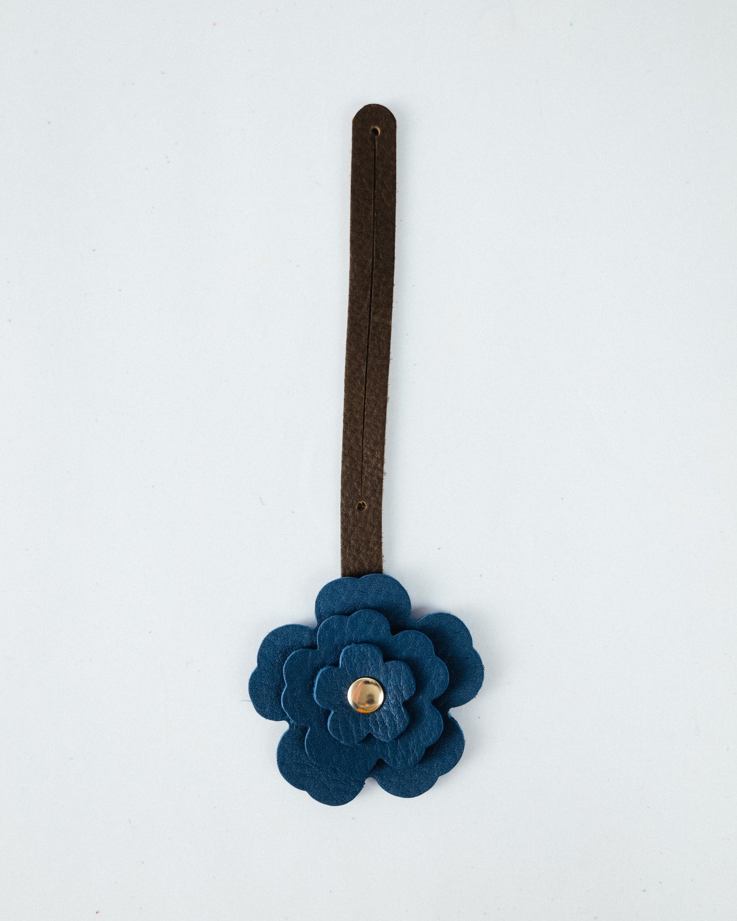 Blue Cypress Flower Charm