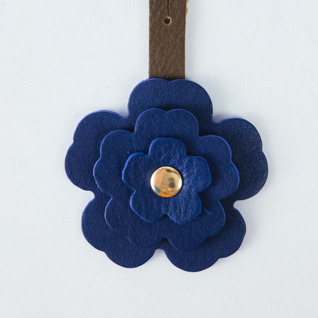 Violet Cypress Flower Charm