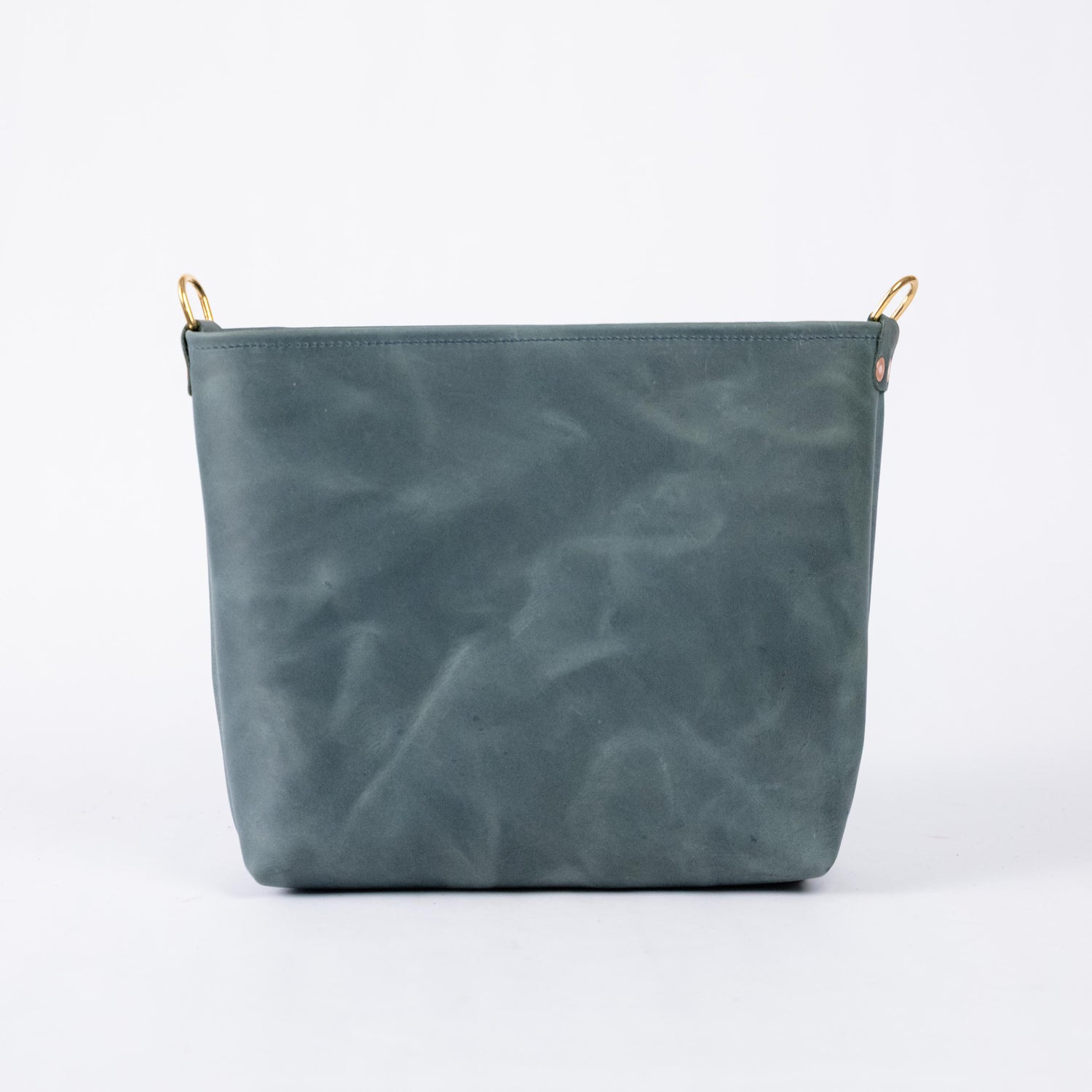 Atlantic Blue Mini Crossbody Tote