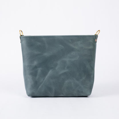 Atlantic Blue Mini Crossbody Tote