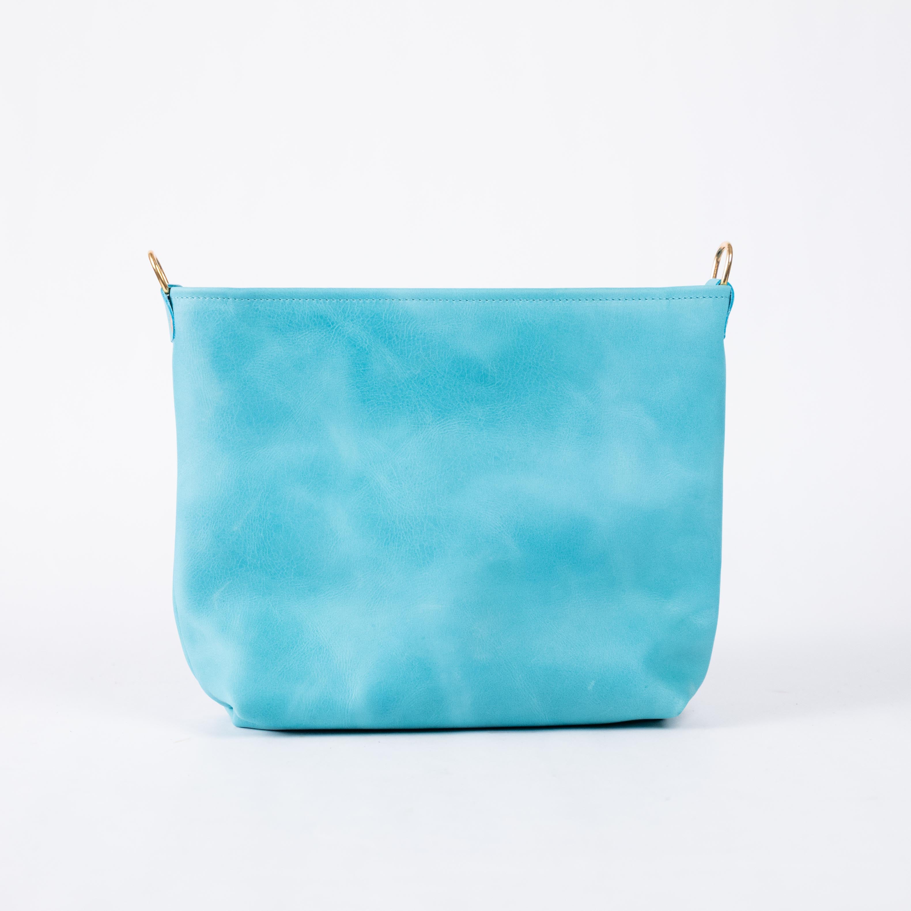 Aegean Blue Mini Crossbody Tote